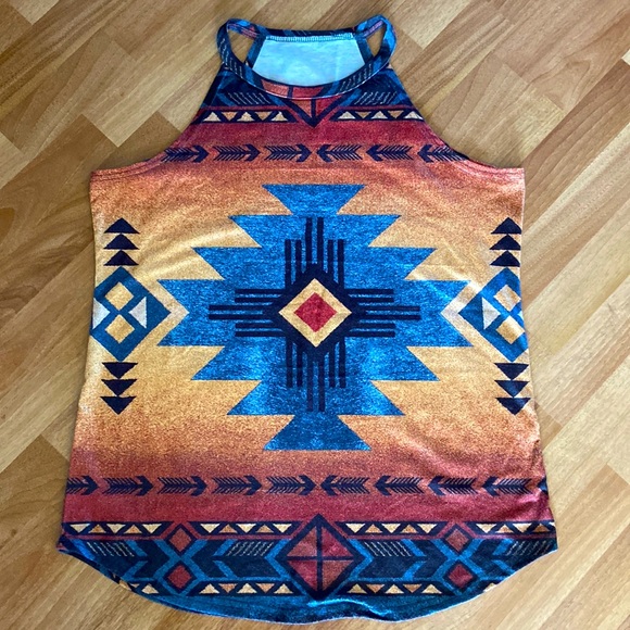 Women’s aztec tank - Picture 1 of 2